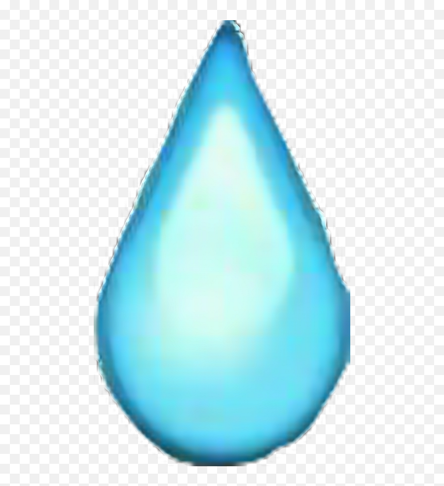 Sticker Tumblr Emoji Blue Water Drop - Shell,Water Drop Emoji