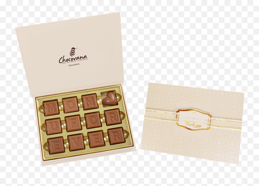 Fill Your Own Message Chocolate Box - Types Of Chocolate Emoji,Candy Bar Emoji