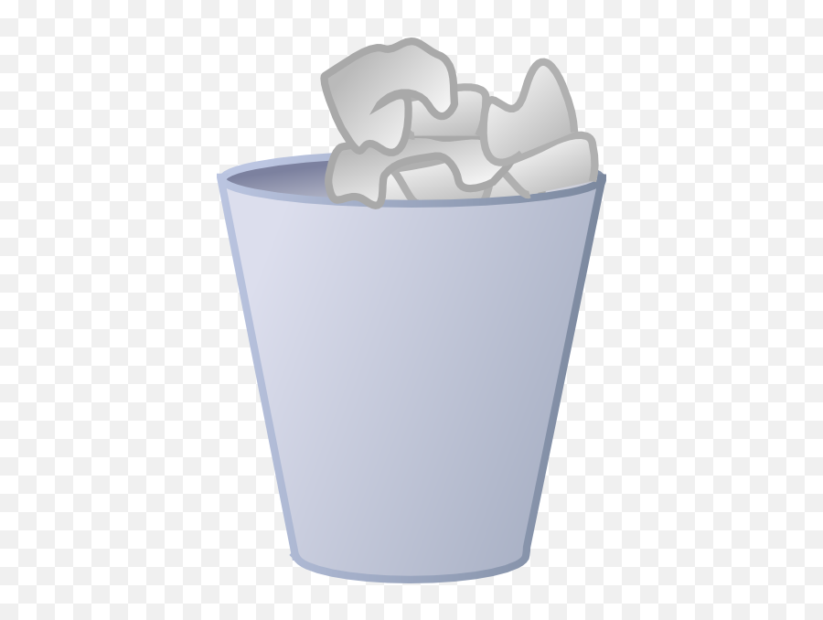 Free Trash Can Clipart - Small Trash Can Png Transparent Emoji,Trash Can Emoticon
