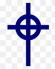 Celtic Cross Transparent Png Clipart - With Circle Around Emoji
