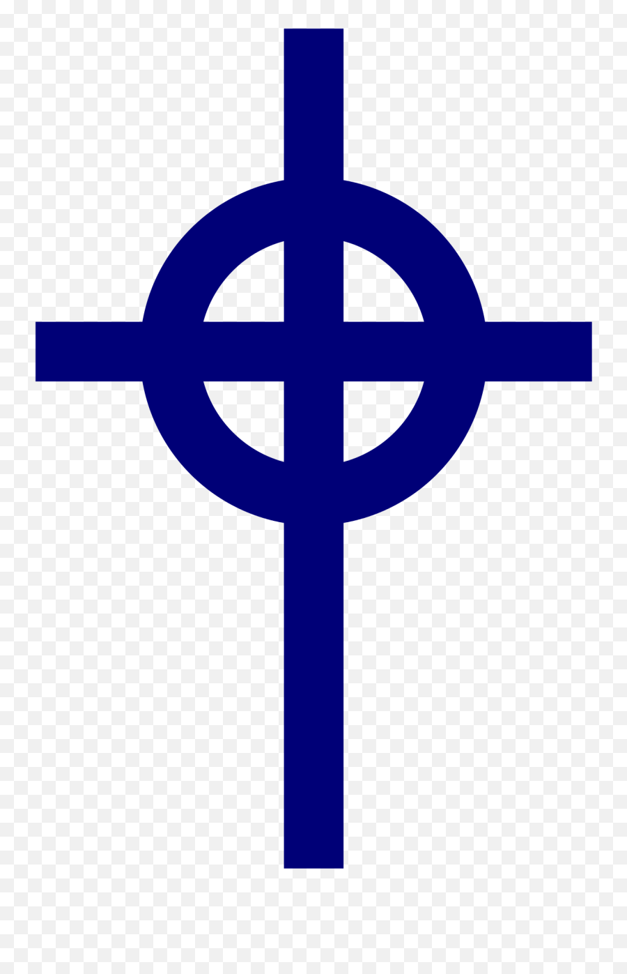 Celtic Cross Transparent Png Clipart - Cross With Circle Around Emoji,Orthodox Cross Emoji