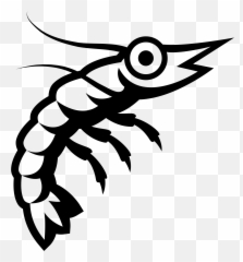 Download Emojione Bw 1f990 - Illustration,Shrimp Emoji