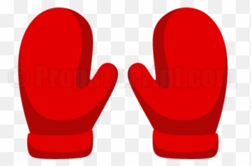 Muse Printables - Cartoon Red Mittens Emoji,Mitten Emoji