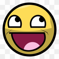 Free Crazy Emoticon Face Download Clip Art - Derp Transparent Background Emoji