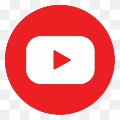 Red Circle Youtube Icon - Logo Emoji