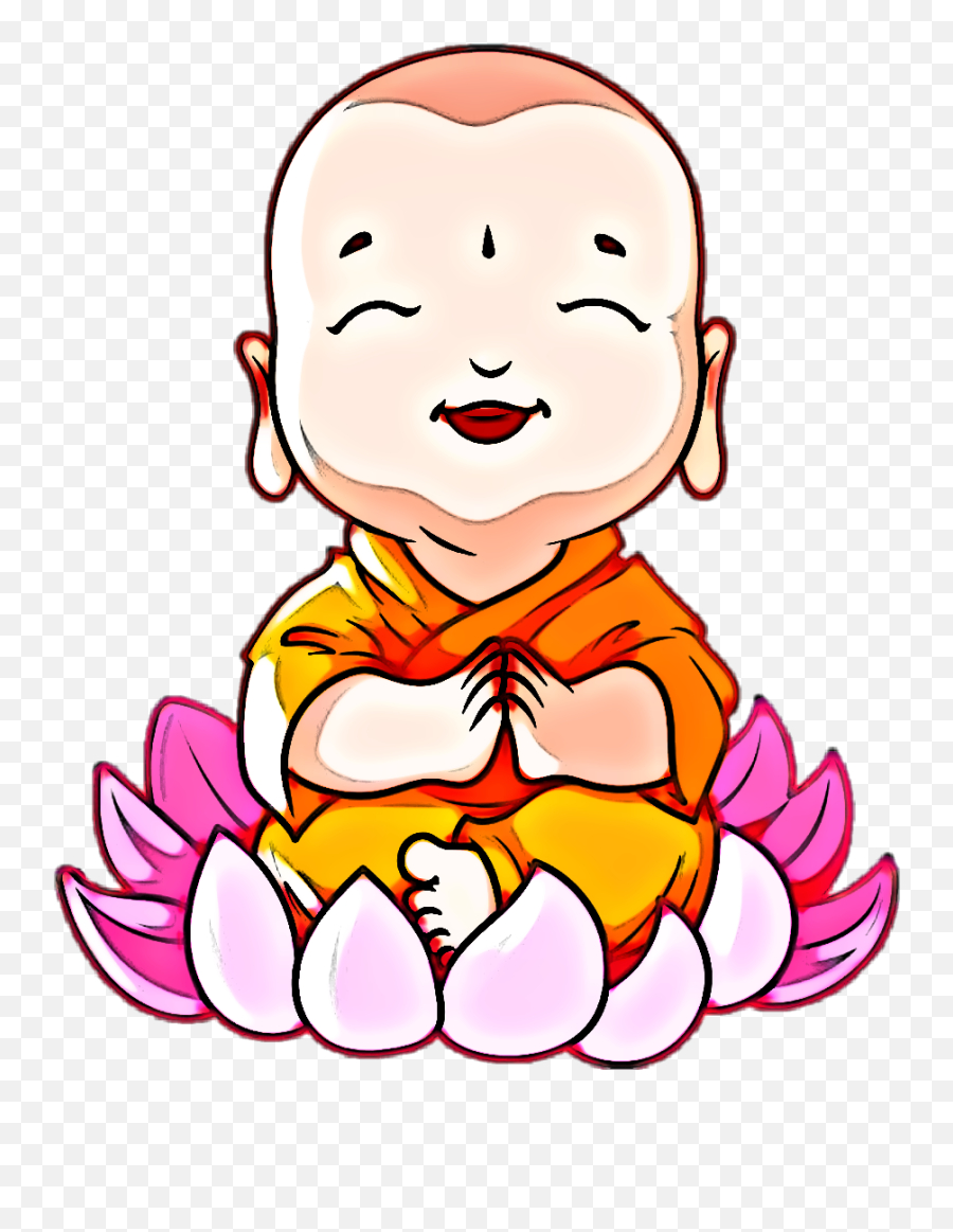 Buddha Babybuddha Flower Buddhaonalotus Lotus Lotusflow - Buddha Cartoon Emoji,Buddha Emoji