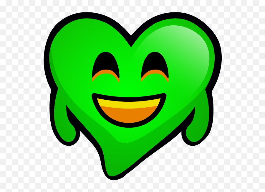 Green Hearts Stickers - Sticker Emoji,Rainbow Heart Emoji Twitter