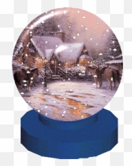 Top Winter Snow Stickers For Android U0026 Ios Gfycat - Snow Globe Gif Transparent Emoji,Snowing Emoticon