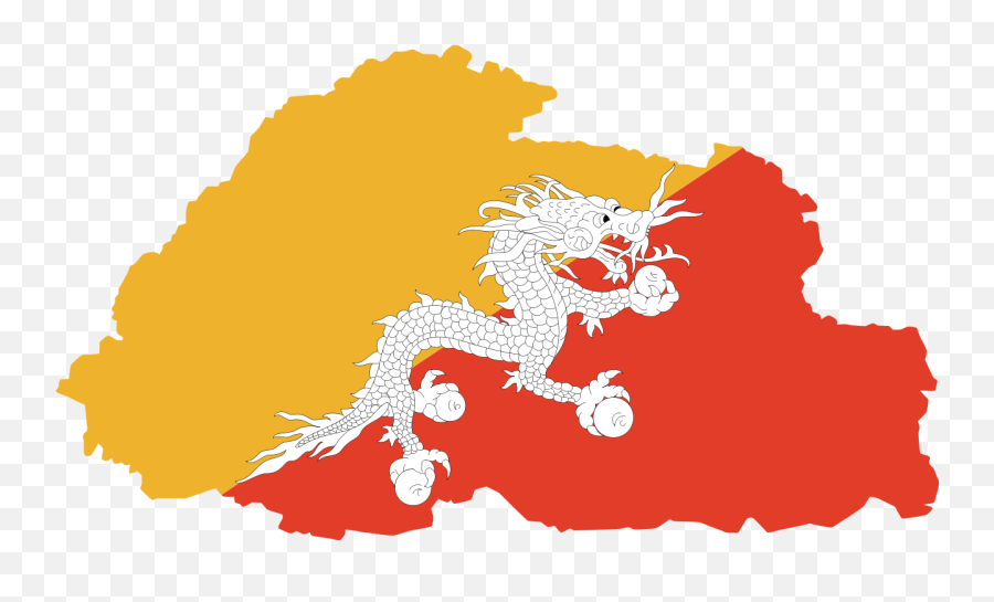 Flag - Bhutan Flag Map Png Emoji,Lesbian Flag Emoji