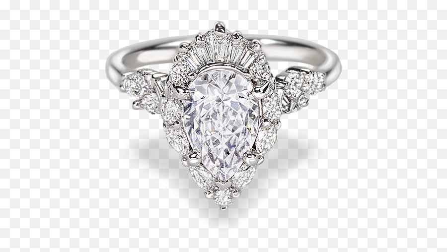 Rosa Ring - Affinity Diamonds Anillo De Compromiso Tiffany Emoji,Engagement Ring Emoji