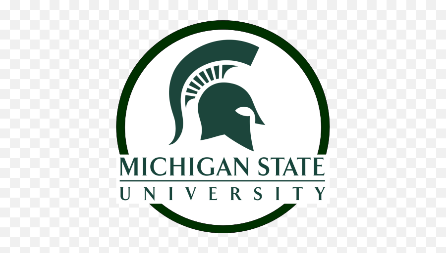 Logo Clipart Michigan State University - Michigan State Uni Logo Emoji,University Of Michigan Emoji