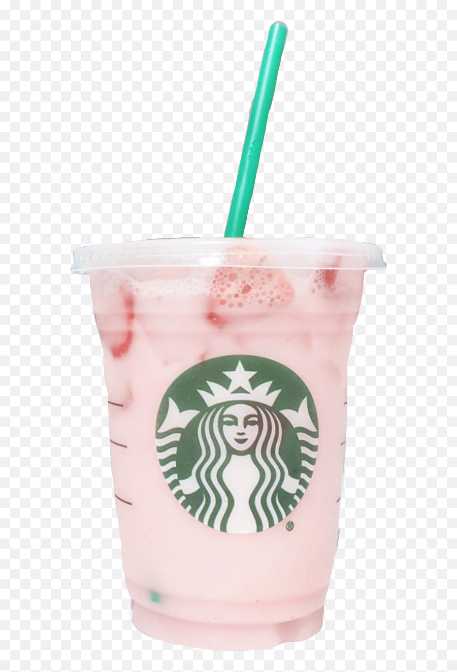 Starbucks Pinkdrink Pink Drink Iced Coffee Aesthetic - Starbucks New Logo 2011 Emoji,Iced Coffee Emoji