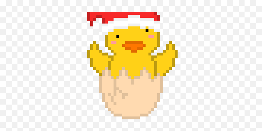 Ducky Ducky Christmas Time Pixel Art Maker - Rose Quartz Pixel Art Emoji,Animated Christmas Emoticon