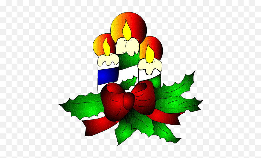 Las Mejores 100 Imágenes Cristianas Para Navidad Gratis - Animated Christmas Candles Emoji,Emoticones De Navidad