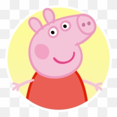 Peppa Pig Reading A Book Clipart - Peppa Pig Emoji,Woman And Pig Emoji