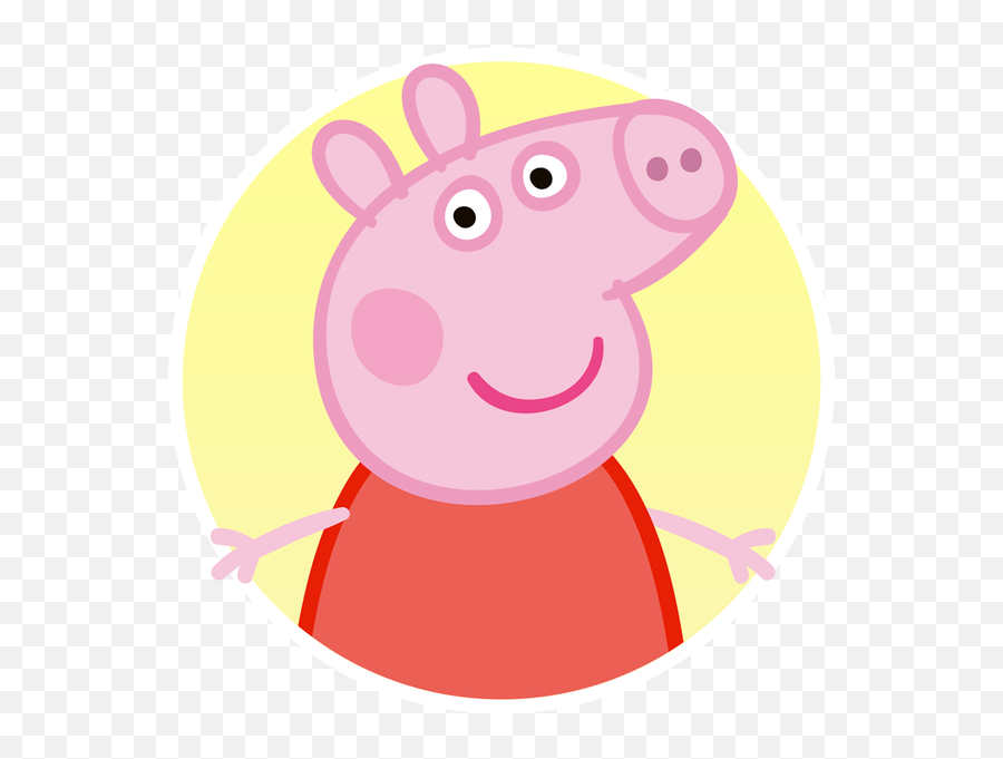 Peppa Pig Reading A Book Clipart - Peppa Pig Emoji,Woman And Pig Emoji