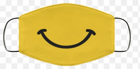 Smiley Face Mask - Mask With Smiley Face Emoji,Bear Face Emoticon