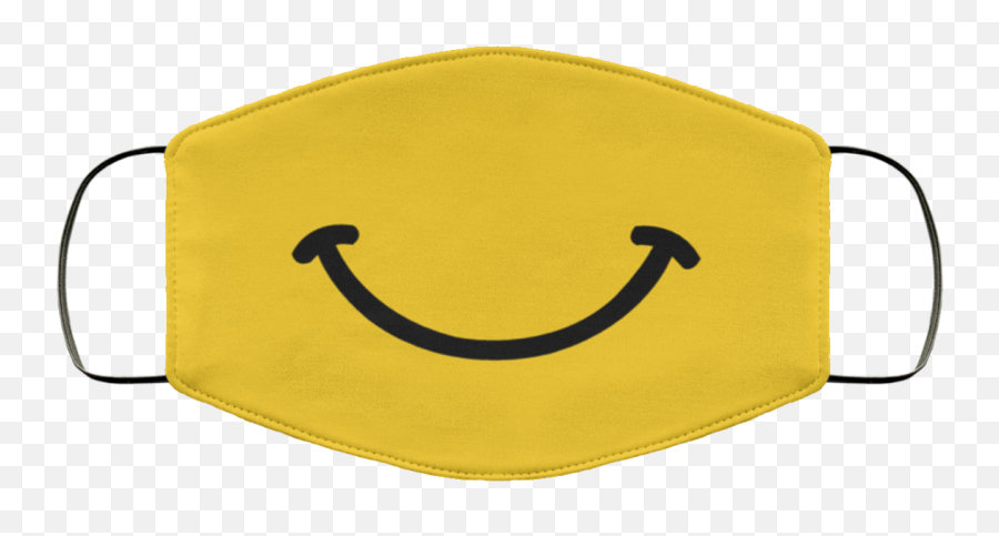 Smiley Face Mask - Mask With Smiley Face Emoji,Bear Face Emoticon