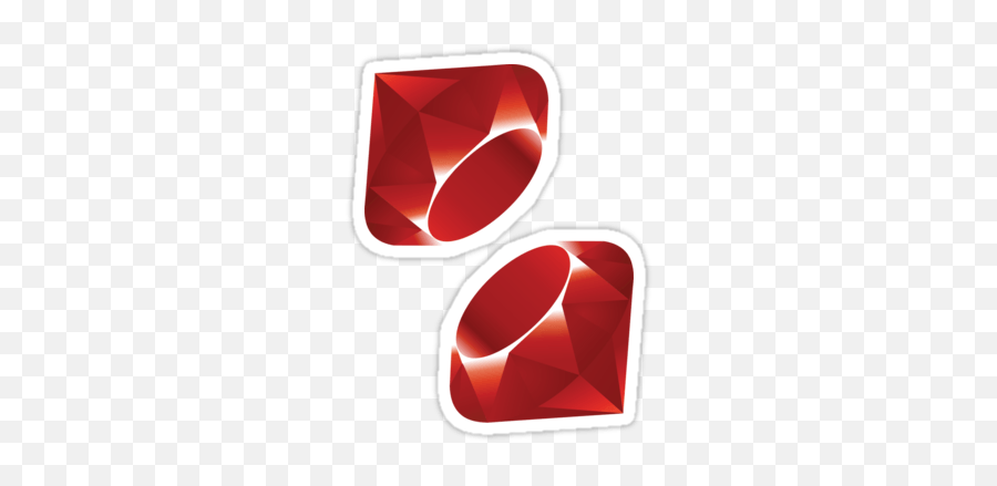 Ruby Stickers And T - Ruby On Rails Emoji,Ruby Emoji