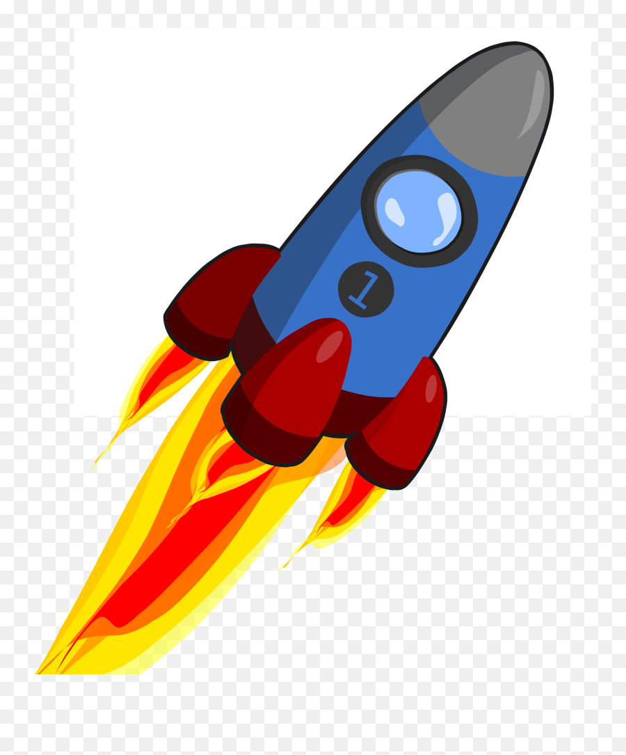 Rocketship Clipart Missile Rocketship - Rocket Clip Art Gif Emoji,Missile Emoji