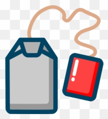 Tea Bag Icon - Clipart Transparent Emoji