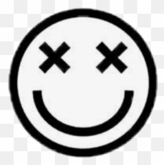 Emot Smile Cute Kawaii Emoticon Snapchat Aesthetic Blac - Emoji 2d,Kawaii Emoticon