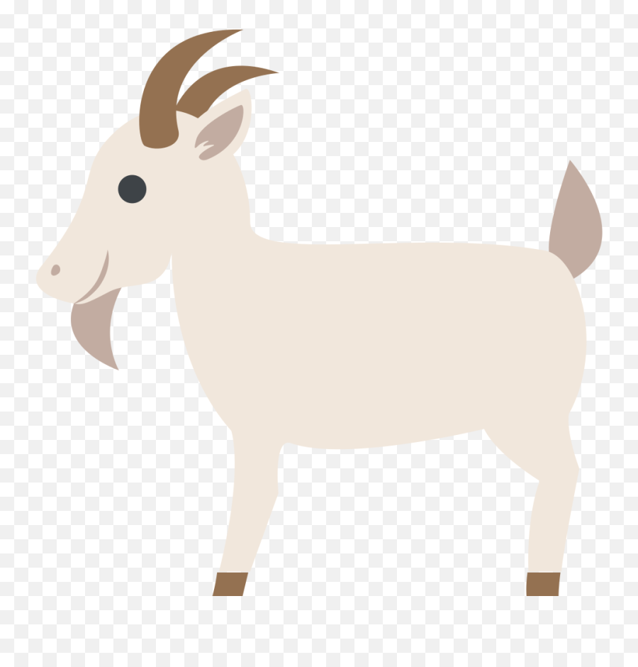 Emojione 1f410 - Goat Emoji Transparent,Goat Emoji