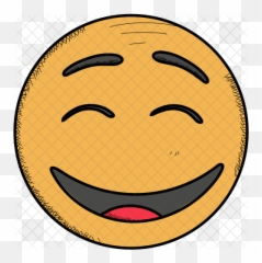Excited Emoji Icon - Smiley,Excited Emoticon