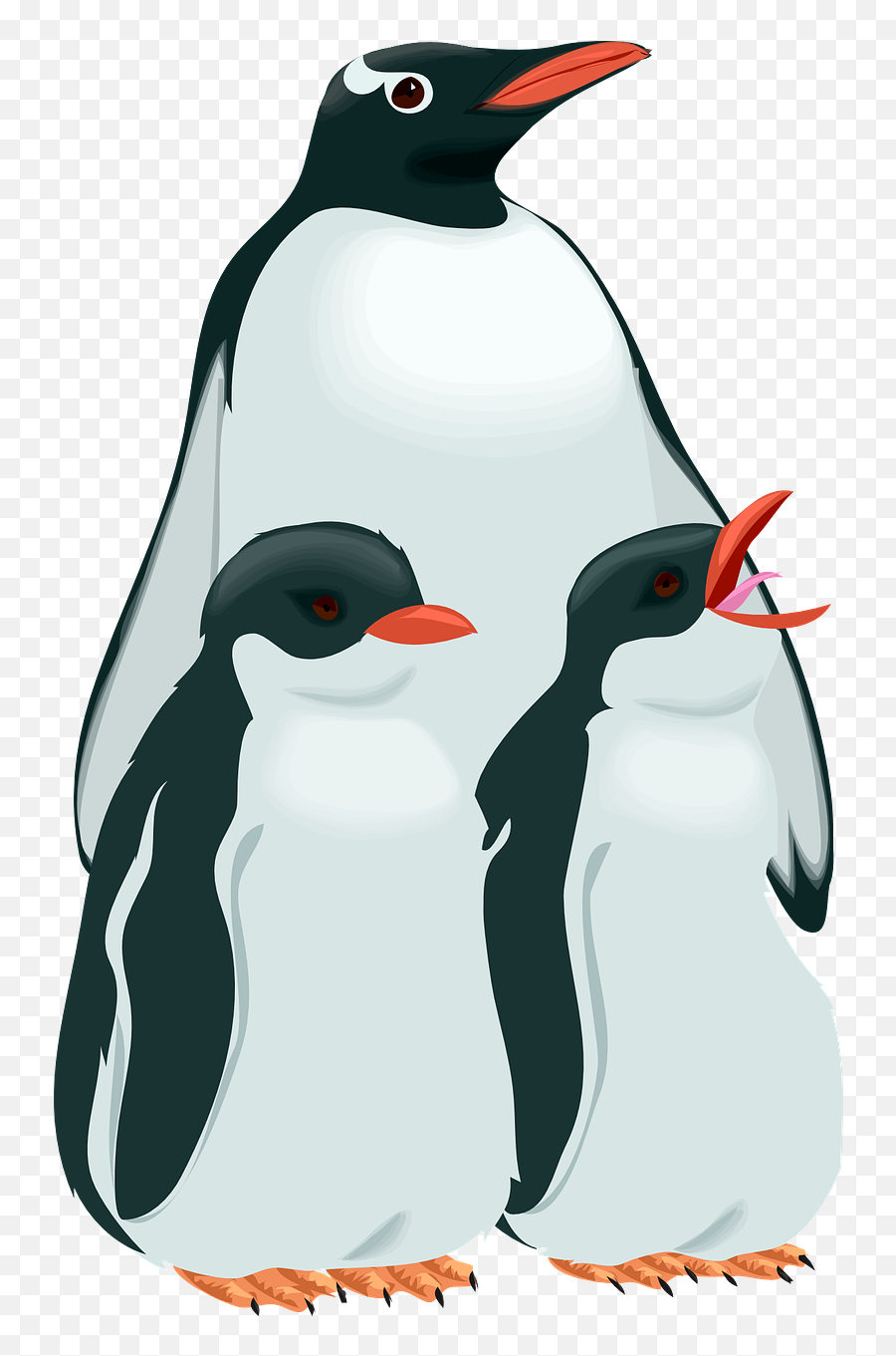 Family Children Aquatic Flightless - Penguin Family Clipart Emoji,Single Mom Emoji