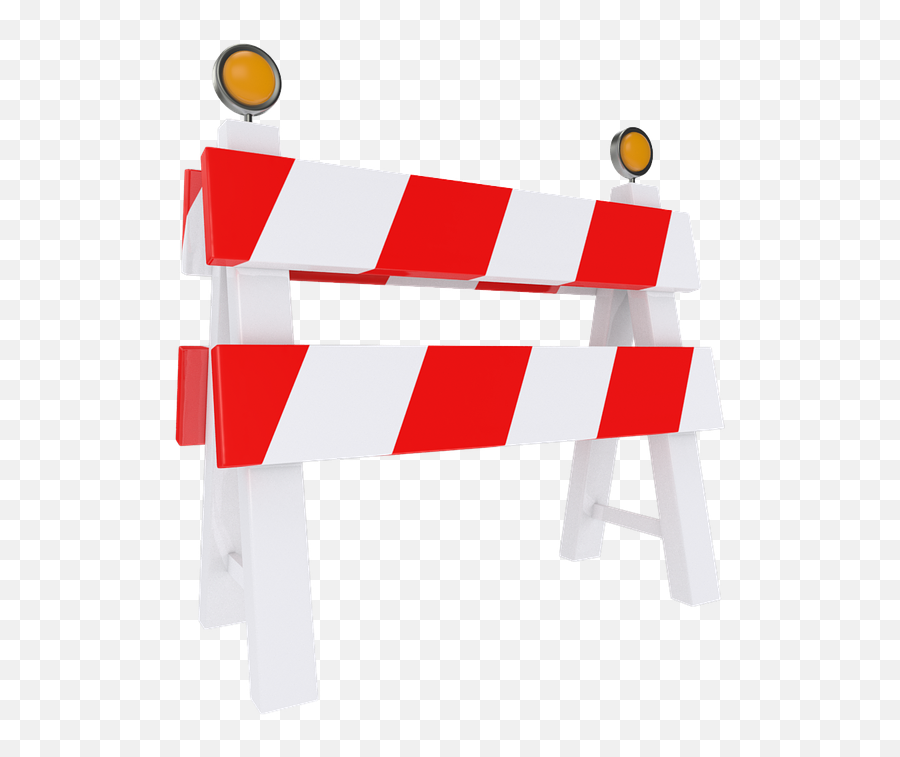 Repair Road Fence Work Travel - Roadblock Transparent Emoji,American Emoji Keyboard