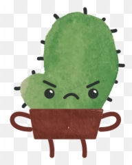 Happy Succulents - Cartoon Emoji,Succulent Emoji