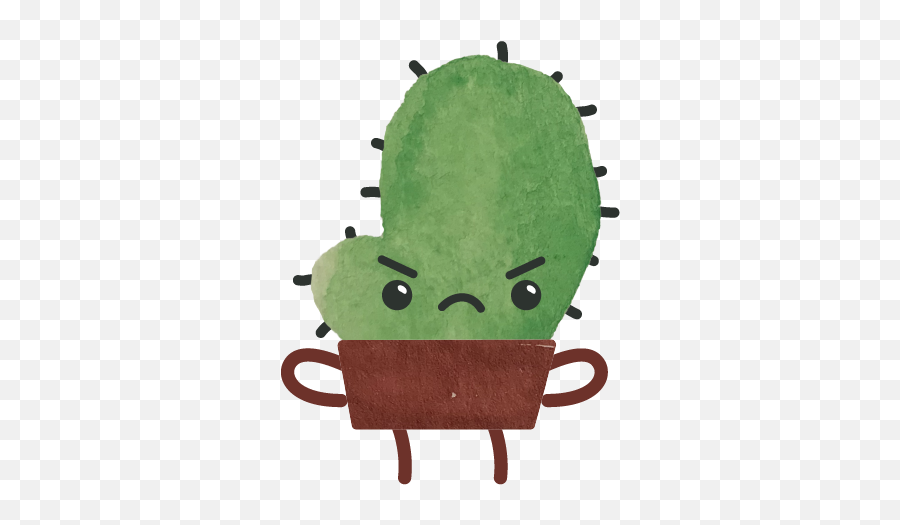 Happy Succulents - Cartoon Emoji,Succulent Emoji