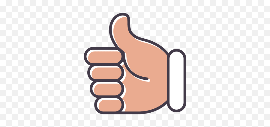 Thumbs Up Vector Png Picture - Mano Con Pulgar Arriba Png Emoji,Youtube Thumbs Up Emoji