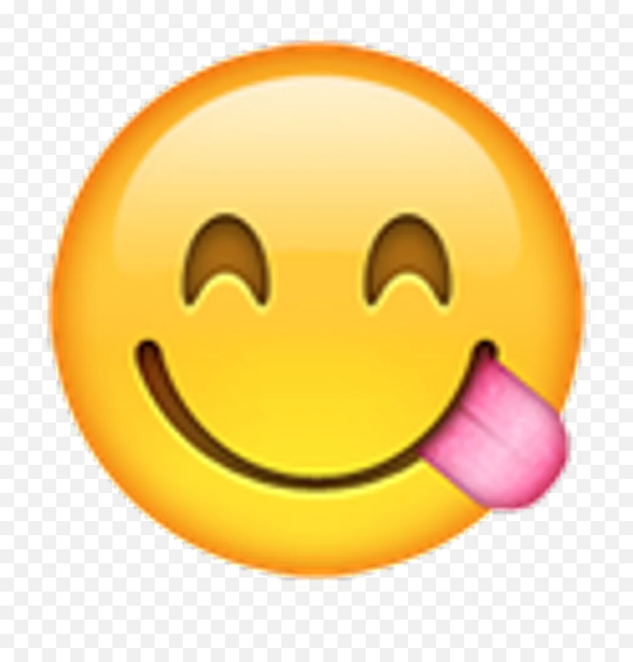 Told - Transparent Lick Lips Emoji,Toxic Emoji
