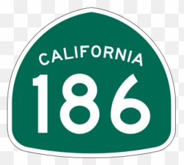 California 186 - California Highway 180 Sign Emoji,Bang Emoji