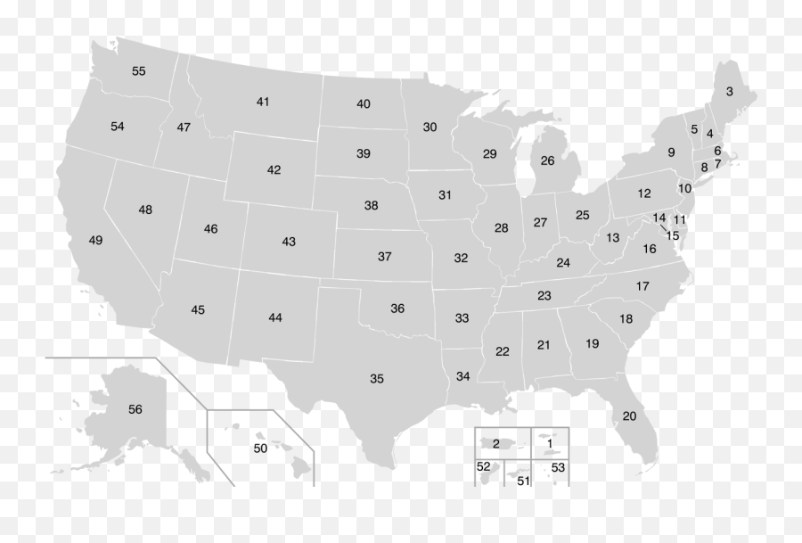 Geographical Collation - Us Senate Map 2017 Emoji,How To Put Emoji On Laptop