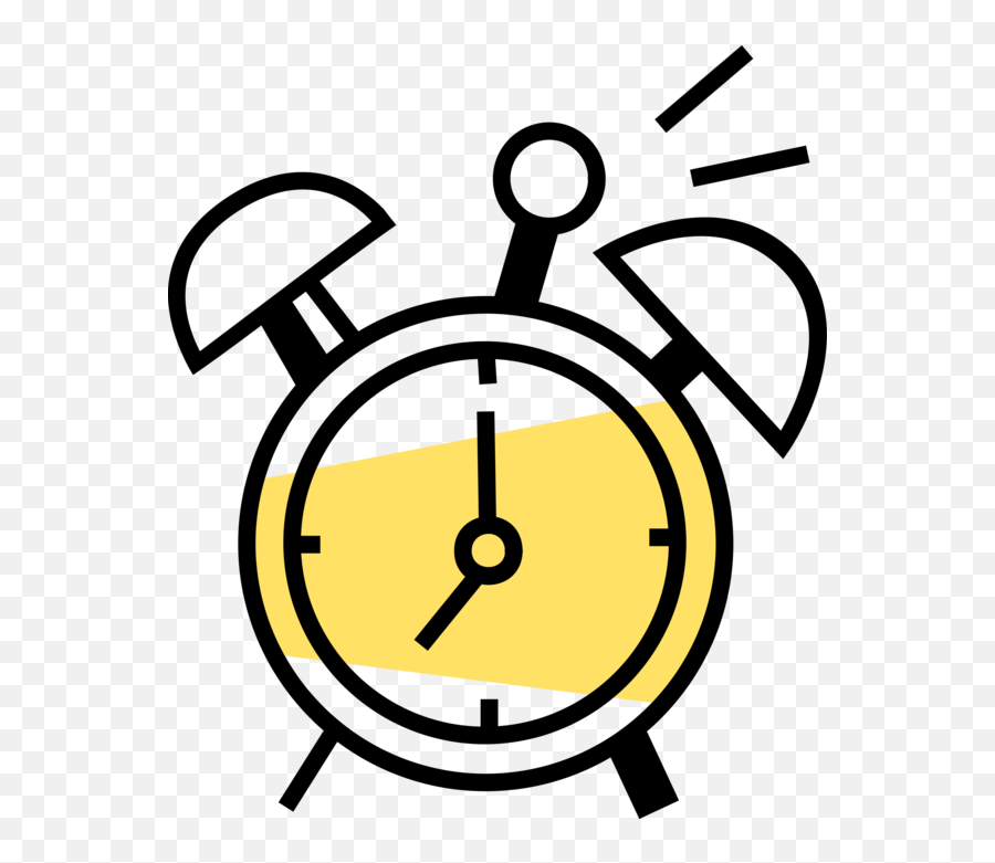 Ringing Alarm Clock Png - Vector Illustration Of Alarm Clock Morning Clock Cartoon Png Emoji,D20 Emoji