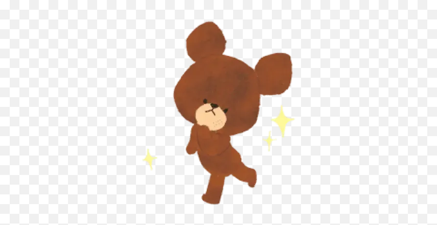 The Bears School 2 Whatsapp Stickers - Stickers Cloud Jackie Bear School Drawing Emoji,Teddy Bear Emojis