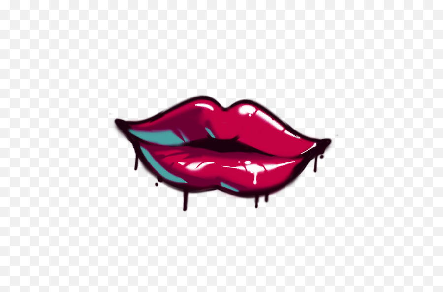 Uncommon Kiss Spray Fortnite Cosmetic Tier 78 S4 Fortnite - Illustration Emoji,How To Get Emojis On Galaxy S4