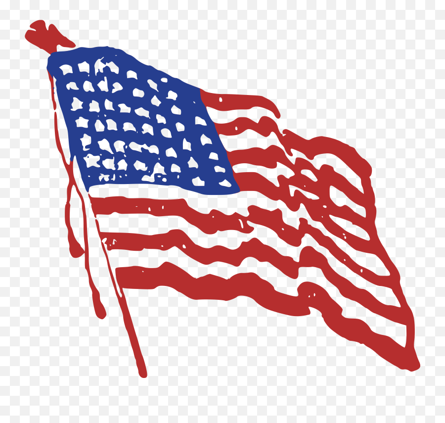 Clipart Of Flag - Transparent American Flag Clipart Png Emoji,Puerto Rican Emoji Flag