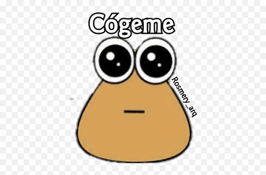 Pou - Pou Png Emoji,Pou Emoji - free transparent emoji 