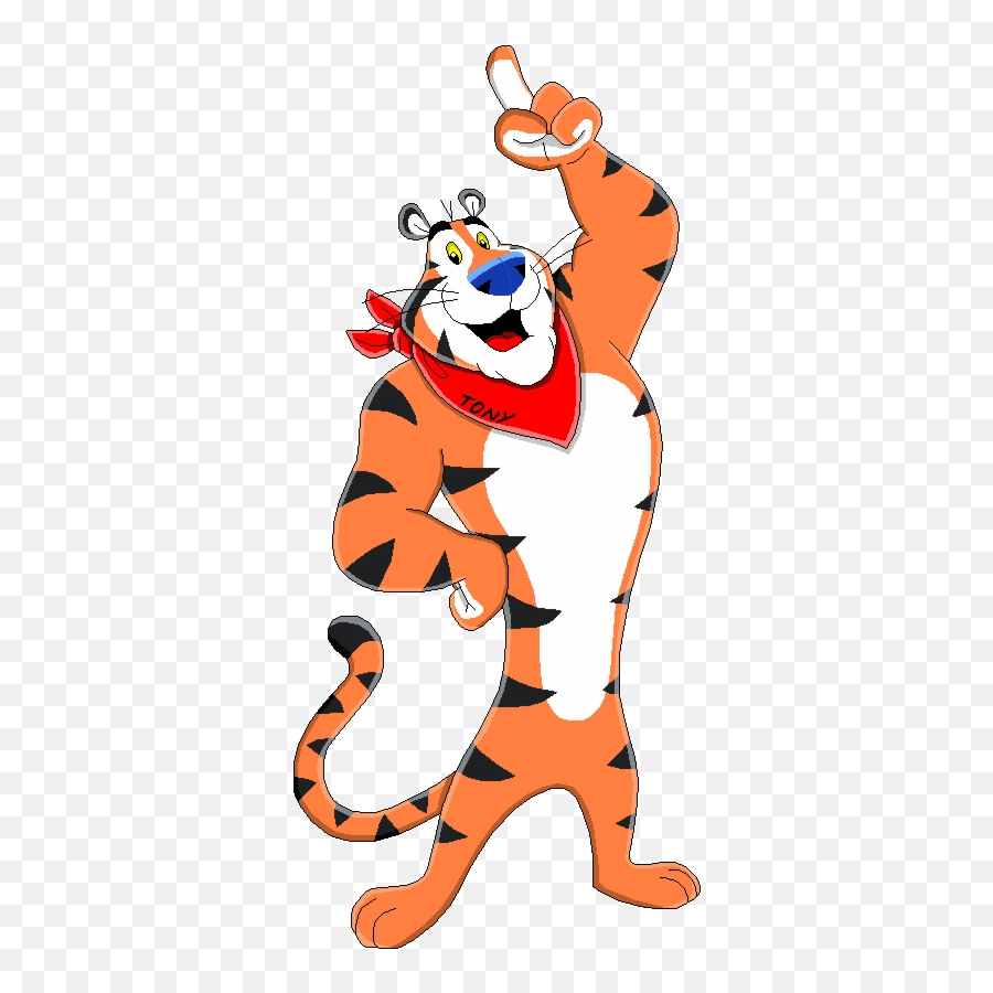 Clipart Tony The Tiger Great - Tony The Tiger Transparent Emoji,Tony The Tiger Emoji