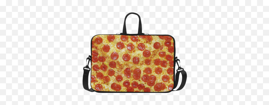Personalized Food Delicious Pizza - Pizza Background Emoji,Emoji Laptop Bag