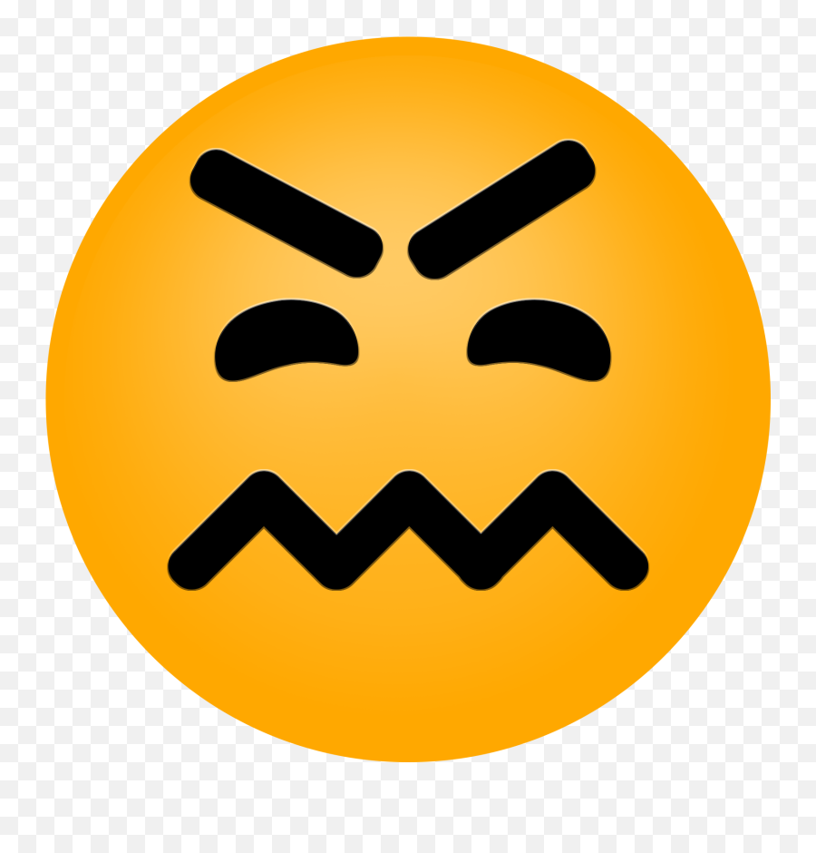 Emojis - Circle Emoji,Growl Emoticon
