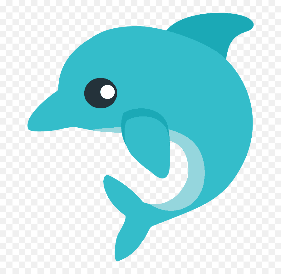 Dolphin Emoji Clipart - Dolphin Emoji,Dolphin Emoji