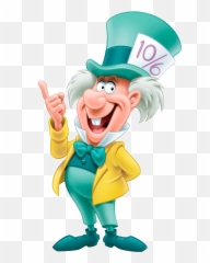 Mad Hatter Disney Fanon Wiki Fandom - Alice In Wonderland Characters Emoji