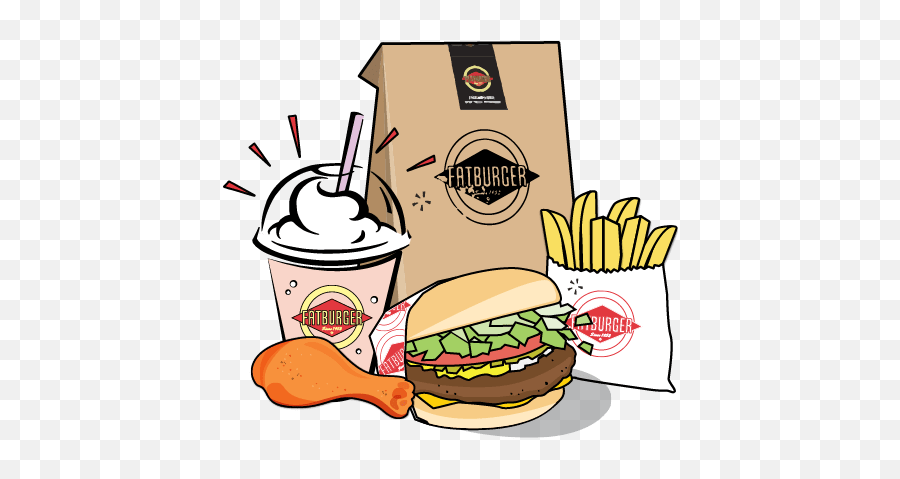 Fatburger - Food Group Emoji,Emoji Cheeseburger Crisis
