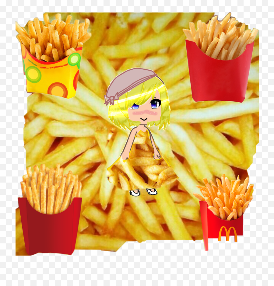Freetoedit French Fries Peincess - French Fries Emoji,French Fries Emoji