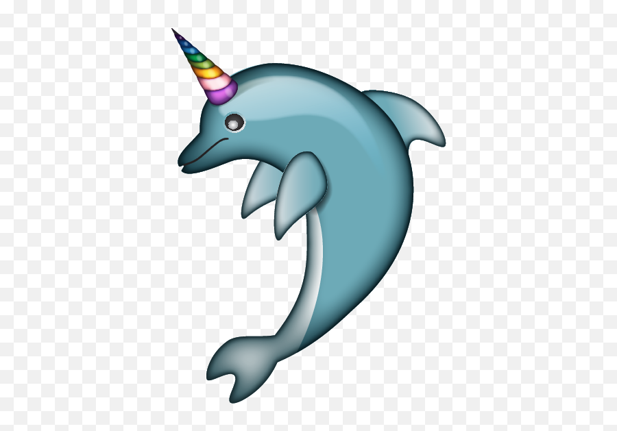 Emoji - Illustration,Dolphin Emoji
