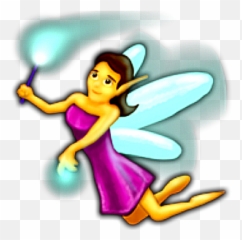 Emojis Obo Each - Fairy Emoji,Is There A Mermaid Emoji